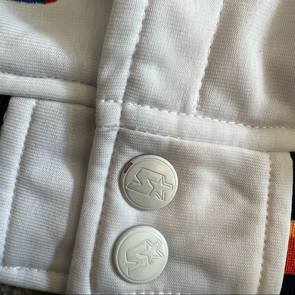VTG Golden State Warriors Starter Jacket Sz XL NBA Authentics Old Logo 90’s Y2K - Picture 11 of 15